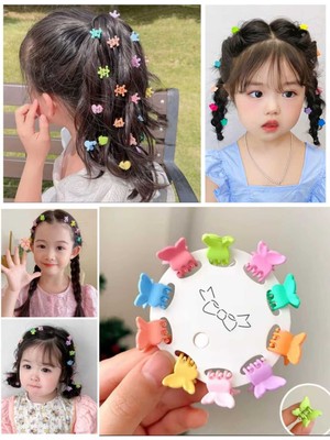 10 Adet Çocuk ve Bebekler Için Küçük Mandal Toka Minik Mandal Toka Çocuk Tokası Bebek Tokası