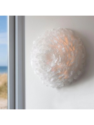 Modern Kaz Tüylü Tekli Oturma ve Yatak Odası Aydınlatma Parçası