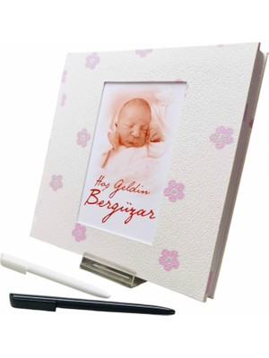 Eyya Hoş Geldin Bebek Anı Defteri (Baby Shower Anı Defteri)