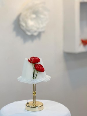 Ipek Gelincik Kablosuz Pilli Masa Lambası, Şık ve Parlak Tasarım