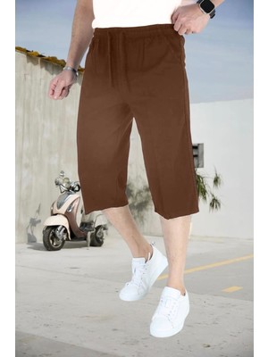 Kapri Büyük Beden Hambez %100 Pamuk Unisex Reladex Rahat Kalıp Beli Lastikli Malerind