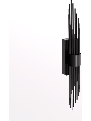 Şık Siyah LED Duvar Aydınlatması, Modern ve Şık Tasarım (WH-1088)