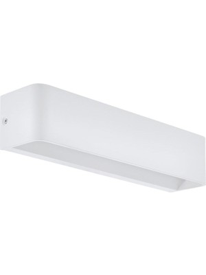 Beyaz Alüminyum Iç Mekan Duvar Aydınlatması, 12W, 36.5 Cm, IP20, LED Işık