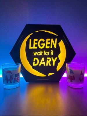 Neşeli Sarı Masaüstü Dekoratif Lamba, Ortama Sıcaklık Katıyor