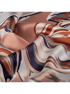 Pudra Bahar Düşleri Tivil Ipek Eşarp