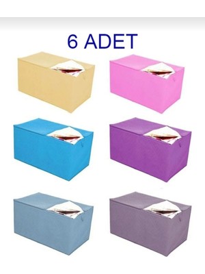 About The Perfect 6'lı Baza Altı Hurç Seti, Yastık ve Elbise Hurcu, Şık ve Kullanışlı Tasarım