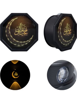 Kırmızı 3000K Hilal Dekoratif LED Duvar Aplikası, Şık ve Modern Tasarım