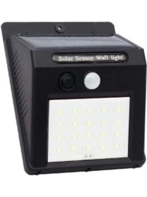 Güneş Enerjili Renkli Sensörlü Duvar Aydınlatması, Enerji Tasarruflu ve Şık Tasarım