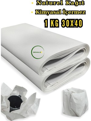 1 kg 30X40 Ambalaj Kağıdı (160-180 Adet) Tabak Bardak Eşya Sarma Koruma Taşıma Paketleme