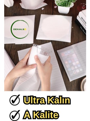 Dekals 100X25 Mega Boy Şilte Tabak Arası Bardak Sarma Şiltesi Taşıma Taşınma Ambalaj