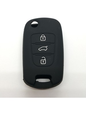 Uyumlu Anahtar Kılıfı, Esnek Silikon, Şık ve Koruyucu, Araç Anahtar Aksesuarı