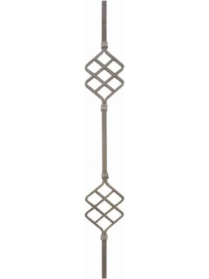 Şık ve Modern Dekoratif Korkuluk Modeli, Balkon, Kapı ve Merdivenler Için Ideal