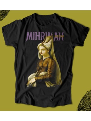 Butişört 'osmanlı Serisi - Mihrimah Sultan‘  Baskılı 'regular-Fit' Unisex Tişört