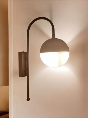 Siyah LED Duvar Aplik 25W Günışığı 3000K Modern Duvar Aydınlatması