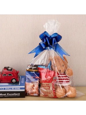 10 Adet Mega Boy Düz Parlak Jelatin Tekstil ve Giyim Ambalaj Poşeti 39X59 cm