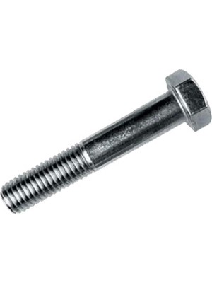 M12X80 Civata Beyaz Yarım Paso 5 Adet