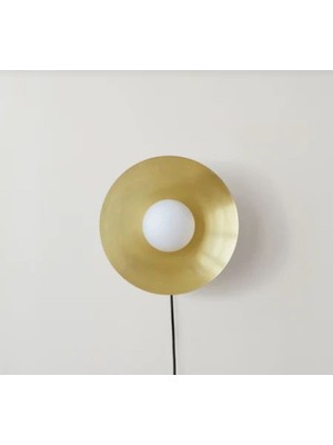 Modern E27 Duylu Opal Camlı Duvar Aplikası, Kablolu, Şık ve Kullanışlı Tasarım