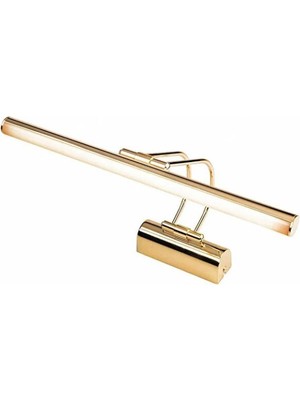 Şık Banyo Ayna ve Aydınlatma Seti, 35 cm Kuğu ve Flüt Tasarımı