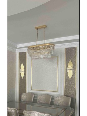 Şık Kristal Aplik Duvar Lambası, Salon ve Koridor Dekorasyonu Için Zarif Seçenek