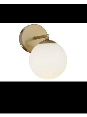 Eski Tarz Boya Aplik Glop Cam Beyaz, Şık ve Kullanışlı, 1 Adet