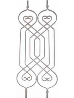 Şık ve Dekoratif Balkon, Kapı ve Merdiven Korkuluk Modeli