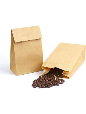 100 Adet 10X17 Dik Duran Körüklü Kalın Kraft Sunumluk Kese Kağıdı (Düğün, Nişan, Kına Vs Uygundur)