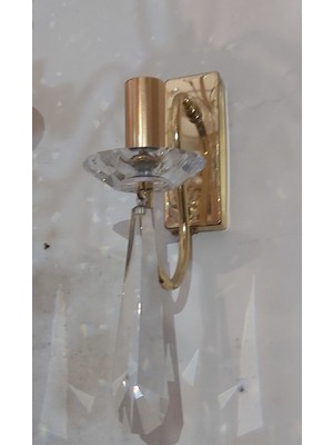 1'li Miami Model Kristal Aplik, Şık ve Parlak Sarı Tasarım