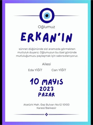 Düğün Davetiyesi , Nişan Davetiyesi , Kına Davetiyesi