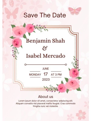 Davetiye, Düğün Davetiyesi, Nikah Davetiyesi, Nişan Davetiyesi