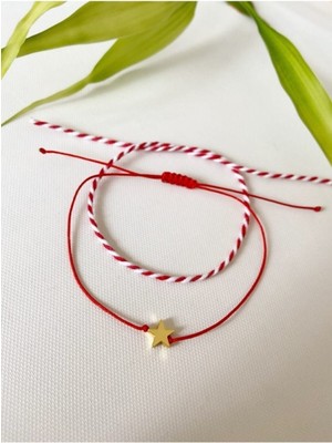 Kadın Yıldız ve Marteniçka Bileklik Seti