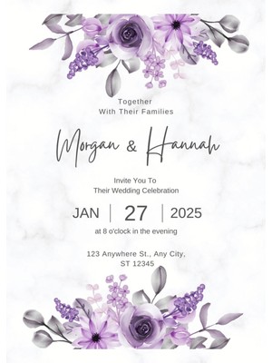 Davetiye, Düğün Davetiyesi, Nikah Davetiyesi, Nişan Davetiyesi