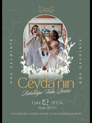 Düğün Davetiyesi , Nişan Davetiyesi , Kına Davetiyesi