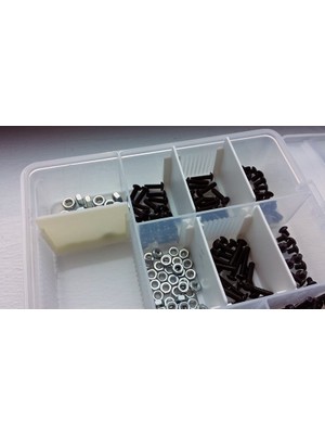 BYR Depo Için Bölücüler - Vogue Küçük Parçalar Organizatör (Plastik Aparattır!!!) 3D