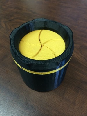 BYR Emmett'in Iris Kutusu V3 Için Yeni Yüzük (Sadece Plastik Aparattır!!!) 3D