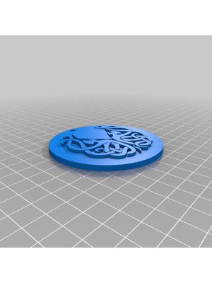 BYR Cthulhu Sembolü (Sadece Plastik Aparattır!!!) 3D