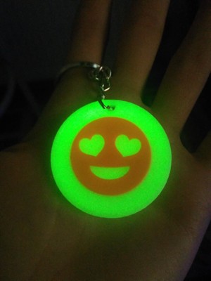 BYR Emoji ve Name Keychain (Sadece Plastik Aparattır!!!) 3D