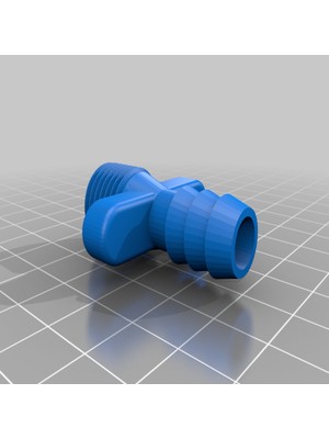 BYR Musluk Boru Adaptörü (Sadece Plastik Aparattır) 3D