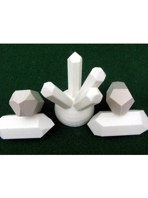 BYR Kuvars Kristalleri (Sadece Plastik Aparattır!!!) 3D
