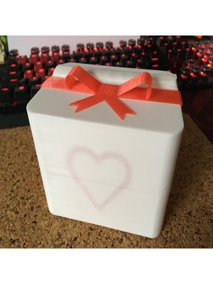 BYR Kalpli Hediye Kutusu (Sadece Plastik Aparattır!!!) 3D