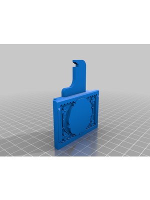 BYR Tudor Gül Kutusu Için Kombine Slayt ve Yakalama (Sadece Plastik Aparattır!!!) 3D