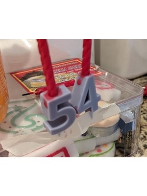 BYR Küçük Reçine Yazıcı İçin Doğum Günü Pastası Mum Tutucuları (Sadece Plastik Aparattır) 3D