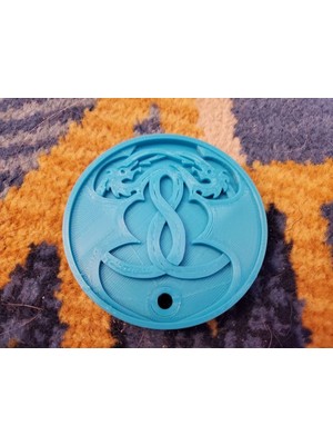 BYR Ejderha Sembolü (Sadece Plastik Aparattır!!!) 3D