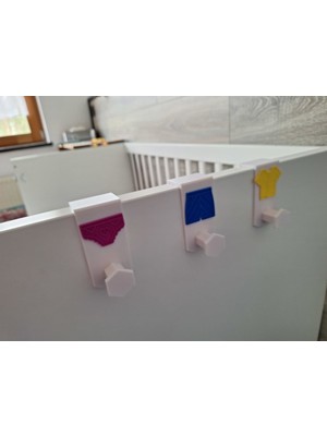 BYR Kanca Ikea Stuva Yatak (Sadece Plastik Aparattır!!!) 3D