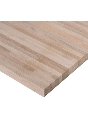 10X40 cm Kayın Masif Ahşap Panel, 18 mm Kalınlık, 1 Adet