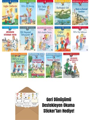 E. Gözde Dönmez 14 Kitap Seti + Okuma Sticker'ları