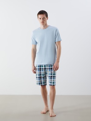 Lc Waikiki Yeni Sezon Standart Kalip Erkek Sortlu Pijama Takimi - S5GC70Z8