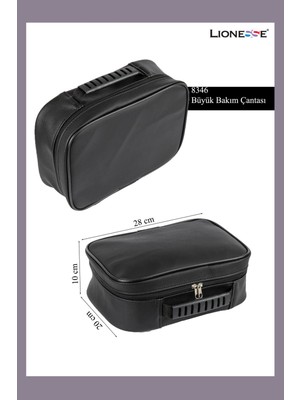 Renkli ve Geniş Hacimli Taşınabilir Makyaj Çantası, Pratik ve Şık Tasarım