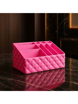 Şık ve Fonksiyonel Makyaj Organizeri, Masaüstü Düzenleyici ve Kozmetik Kutusu