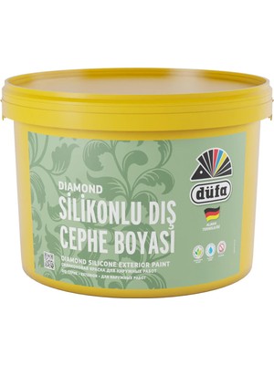Düfa Diamond Silikonlu Dış Cephe Boyası Beyaz 10 kg