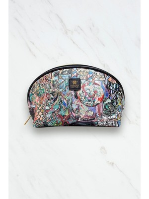 Şık Mavi Makyaj Çantası, Pratik ve Kullanışlı Tasarım ile Yanınızda!